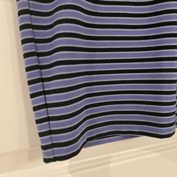 BDG Urban Outfitters Black/Blue/Purple Striped Pencil Skirt, Size Small - Picture 6 of 7